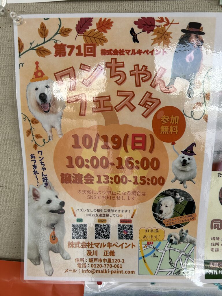 イベントチラシ