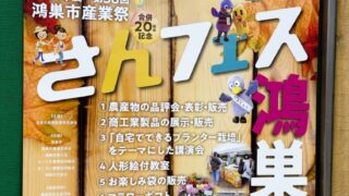 さんフェス鴻巣のチラシ