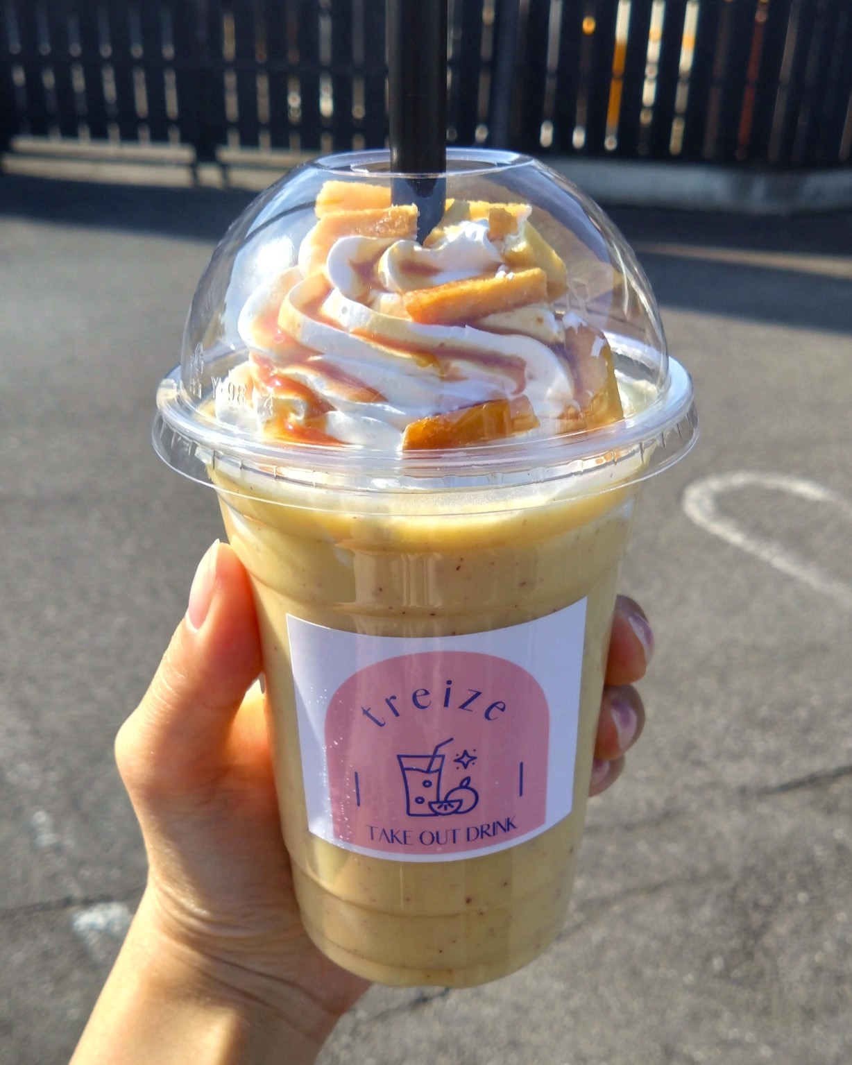 テイクアウトしたドリンク