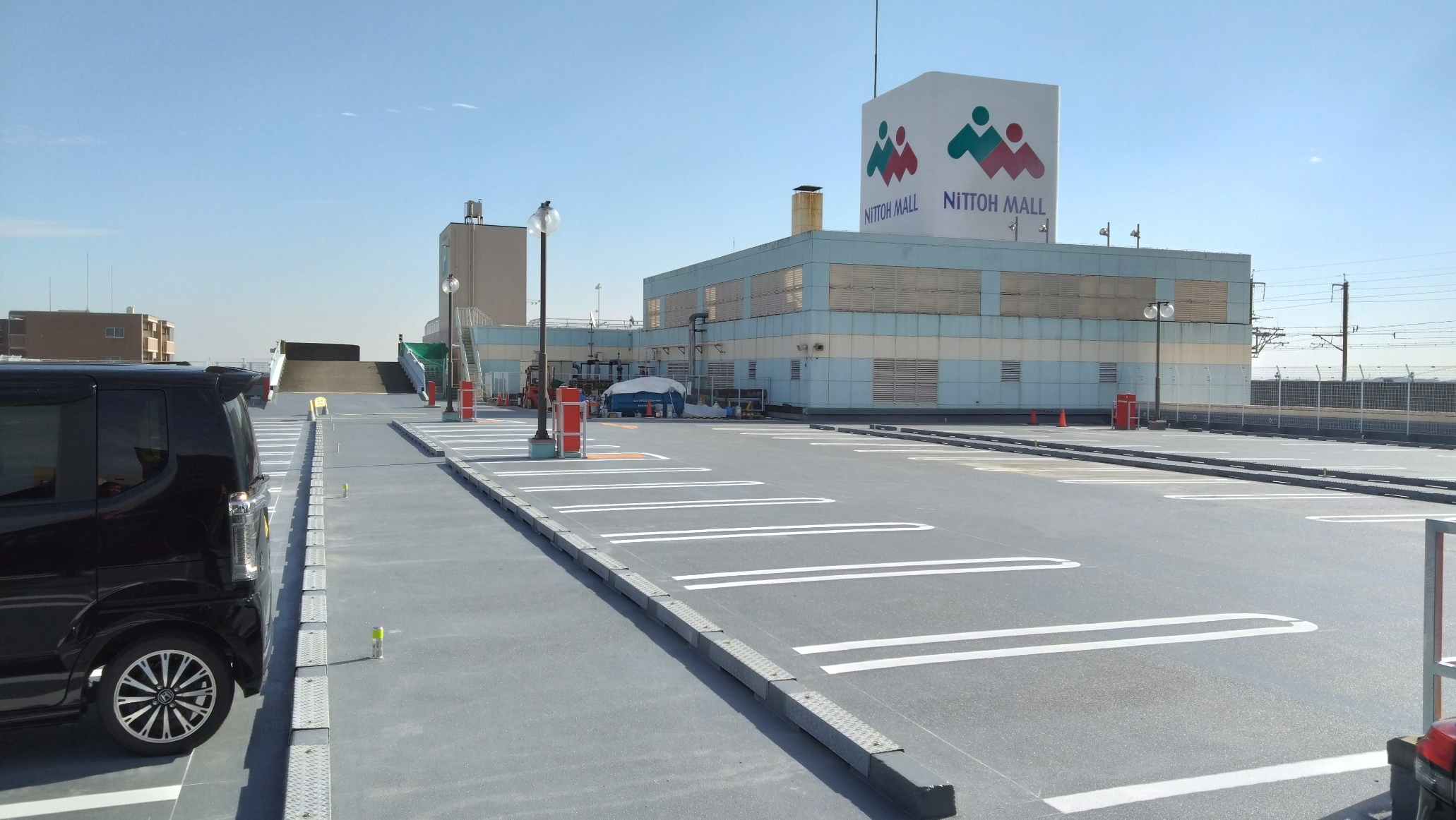 ニットーモールの駐車場②