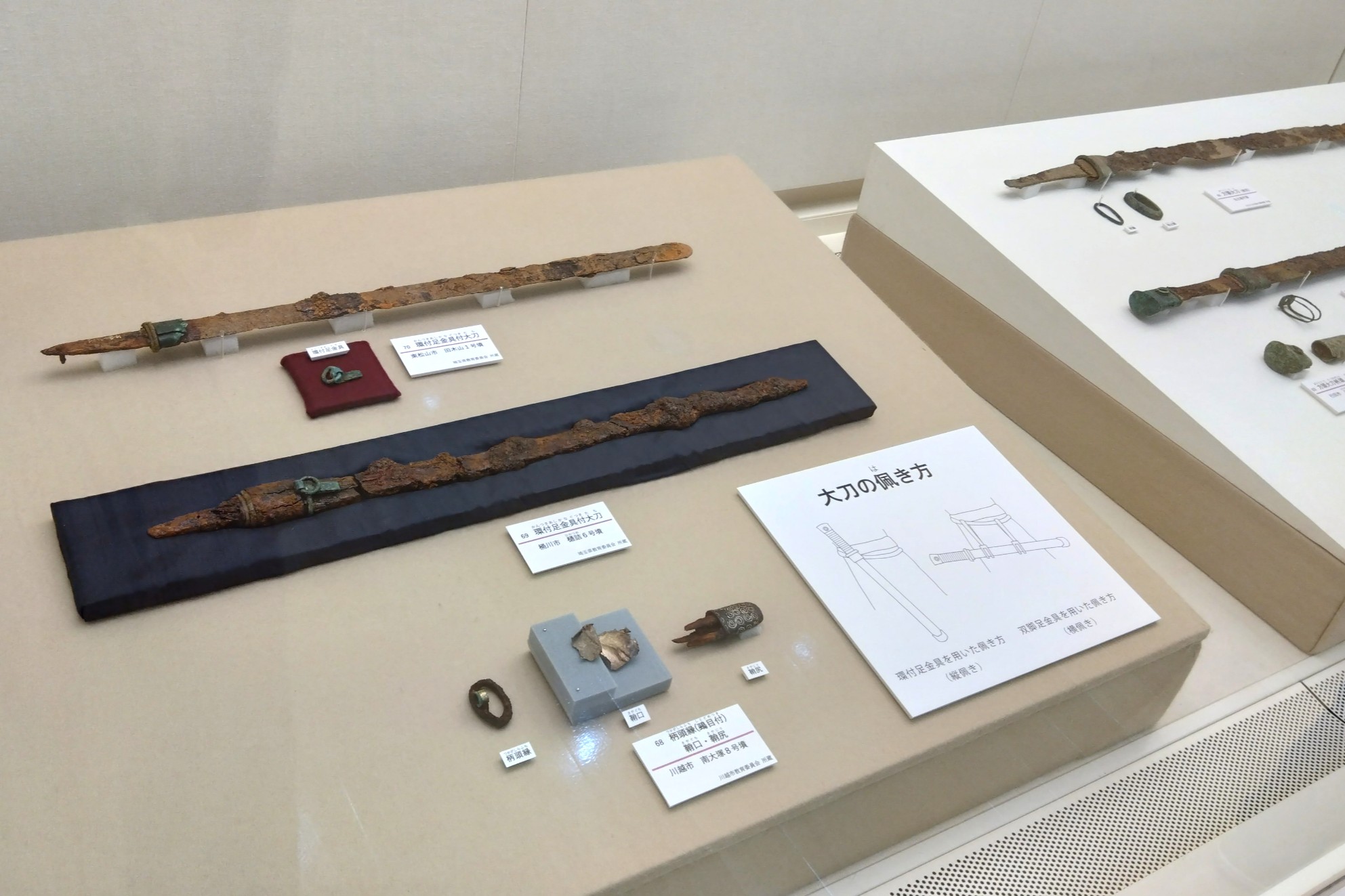 さきたま史跡の博物館の館内の様子③