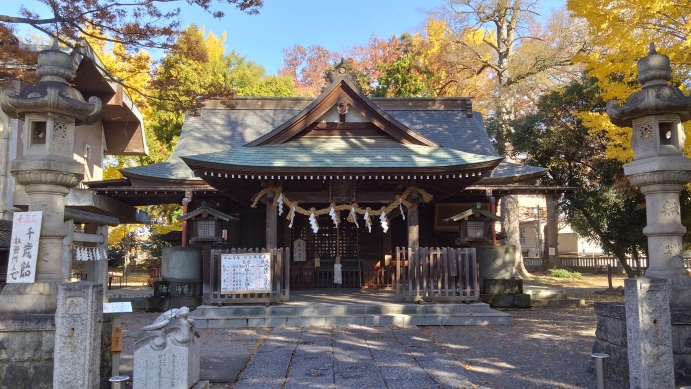 髙城神社の本堂
