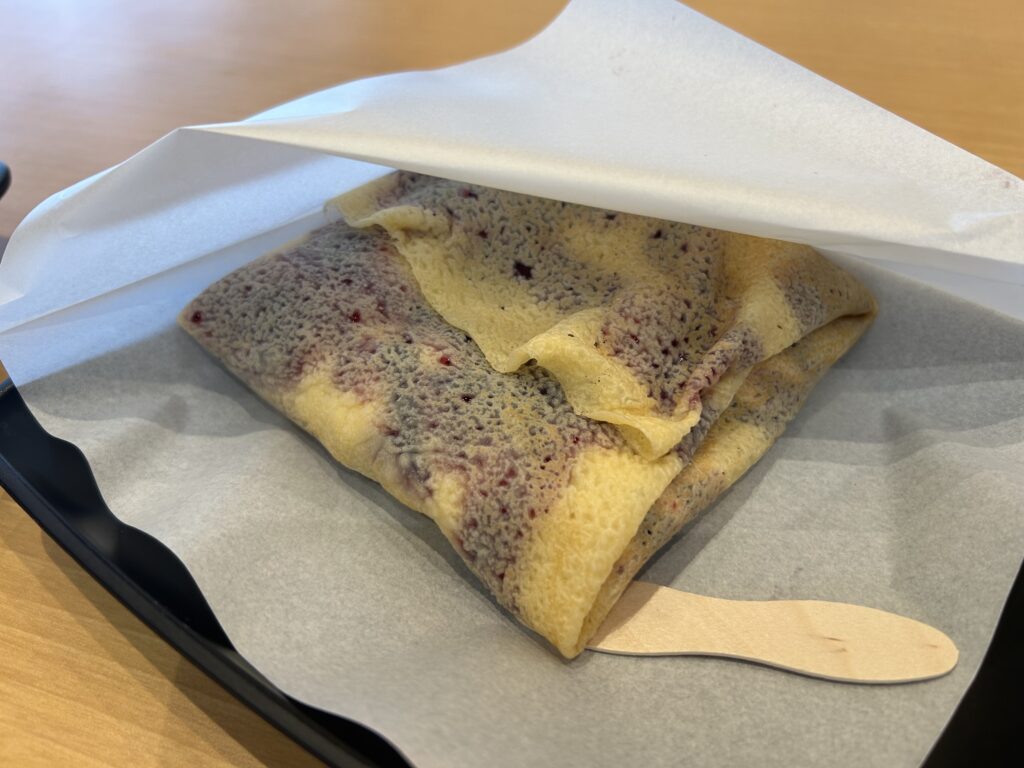 ブルーベリー生クリーム