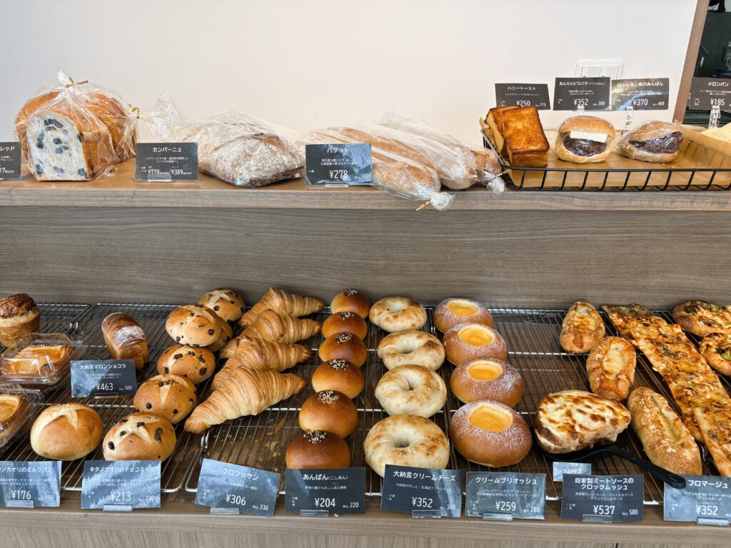 パンが並ぶ様子②