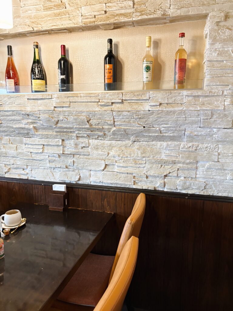 おしゃれな店内