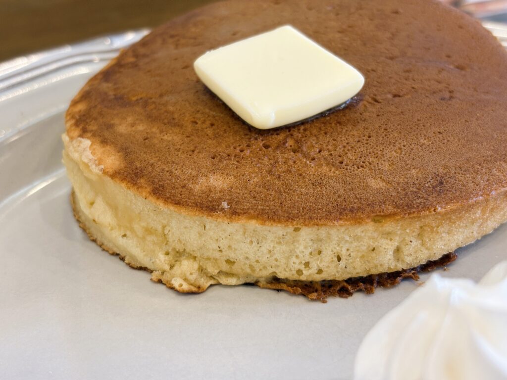 ホットケーキの厚み