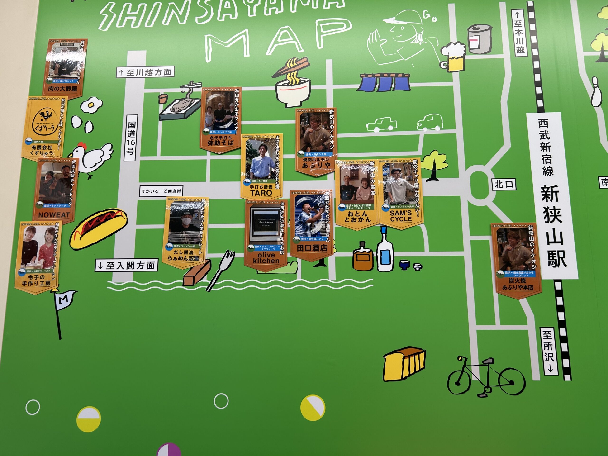 新狭山駅、町ガチャ