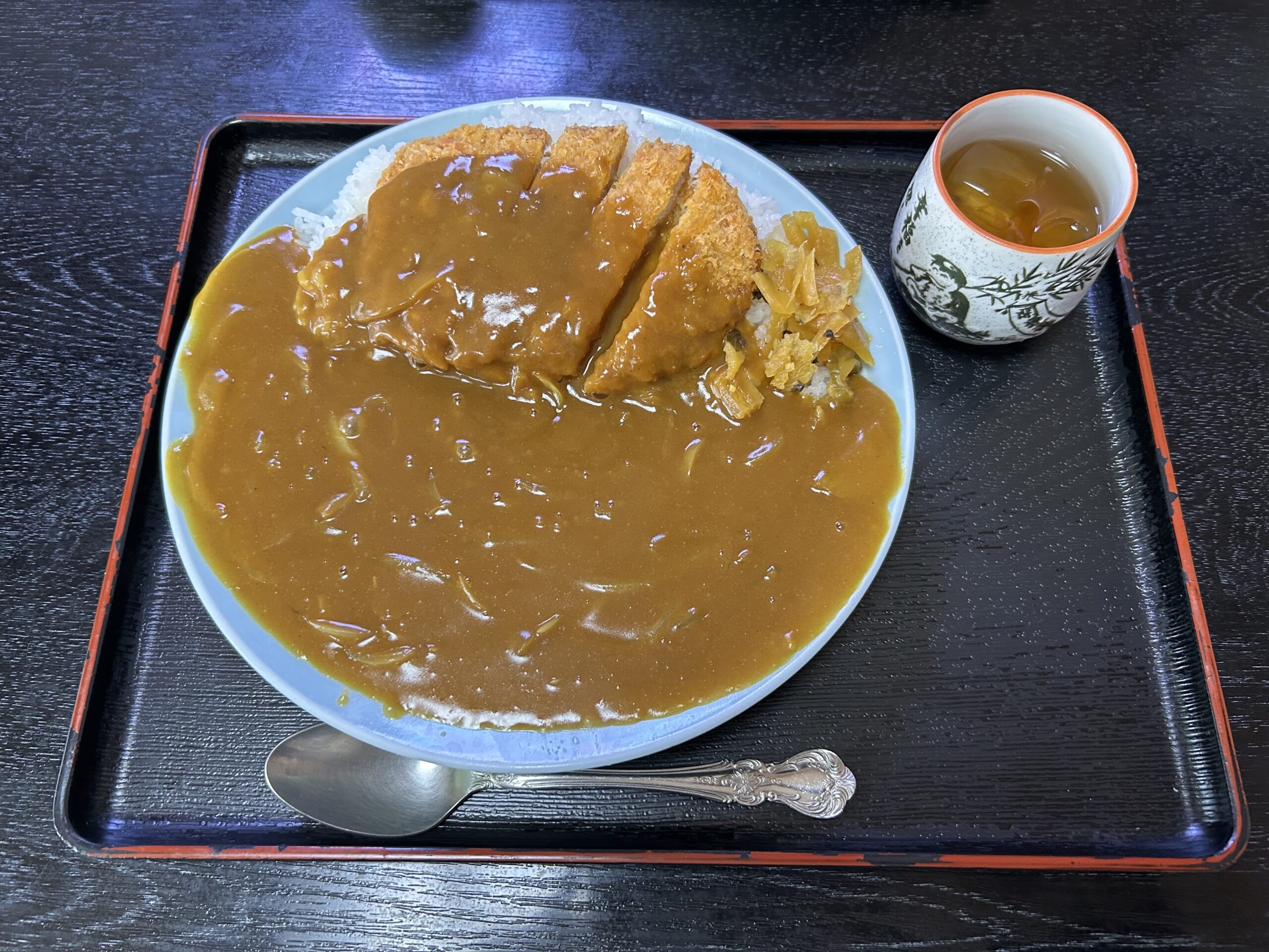 カツカレーライス