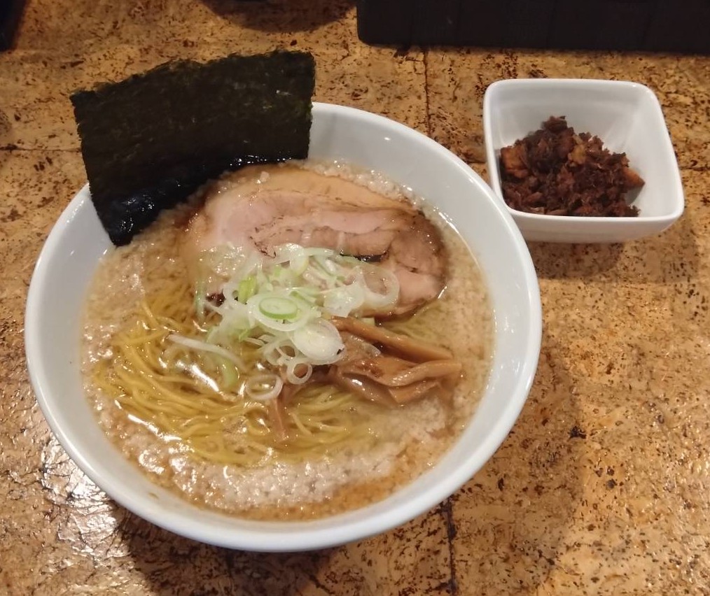 注文したラーメン