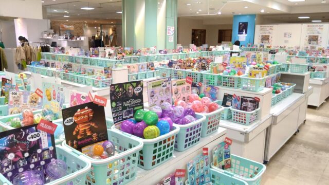 ガチャガチャランドの様子