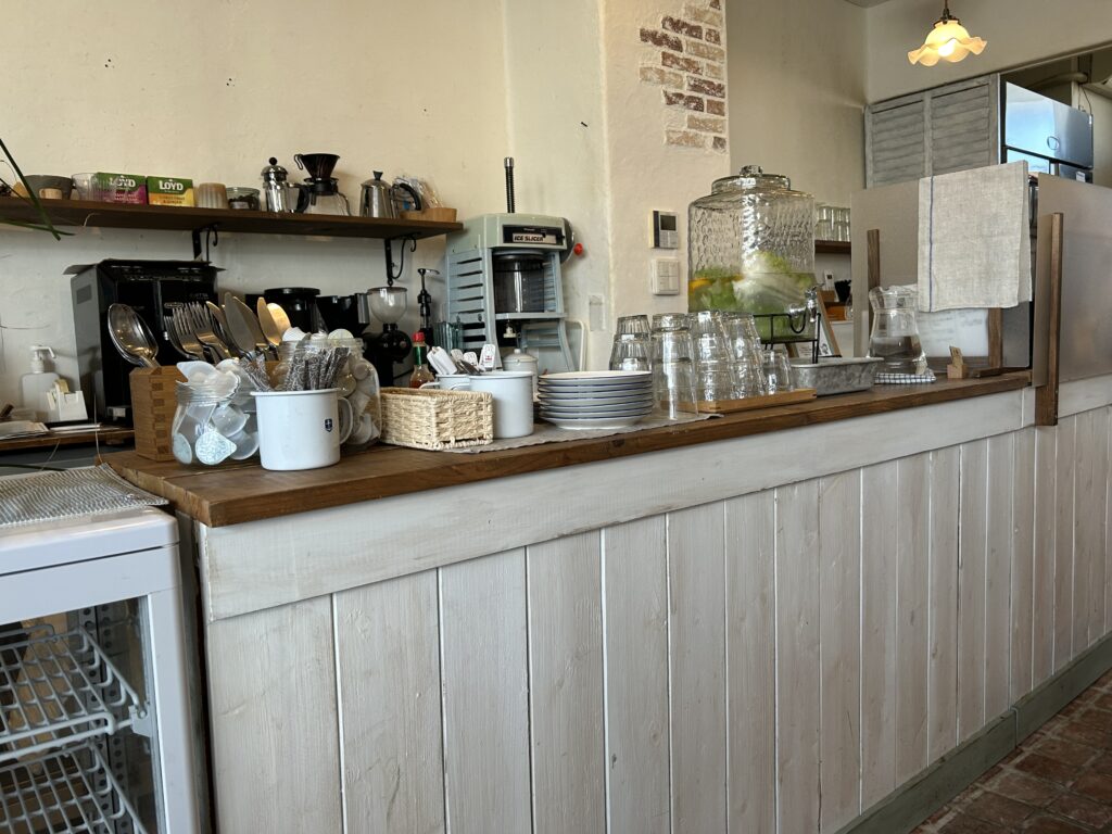 おしゃれなセルフコーナー