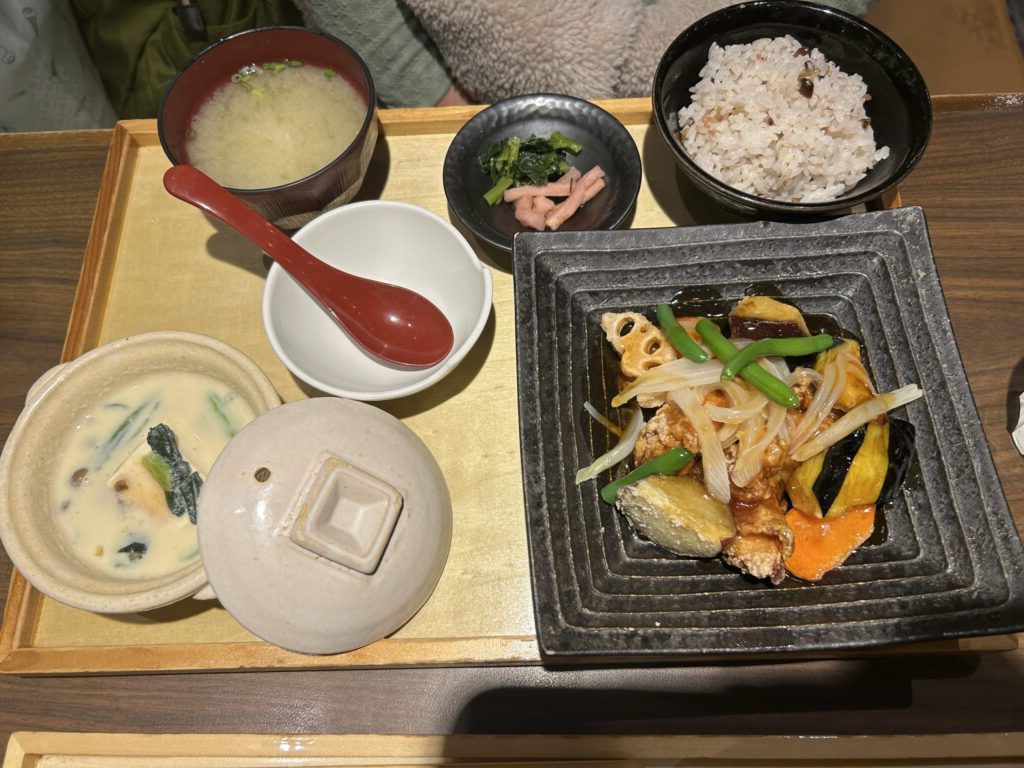 注文した定食②