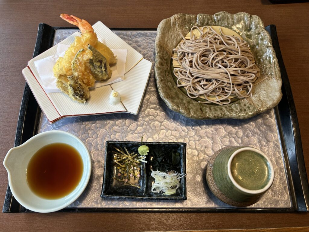 天ぷらそば