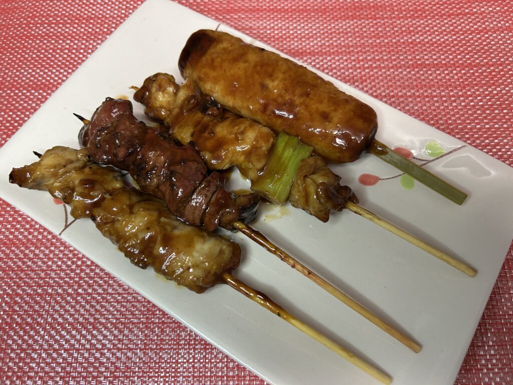 購入した焼き鳥(たれ)