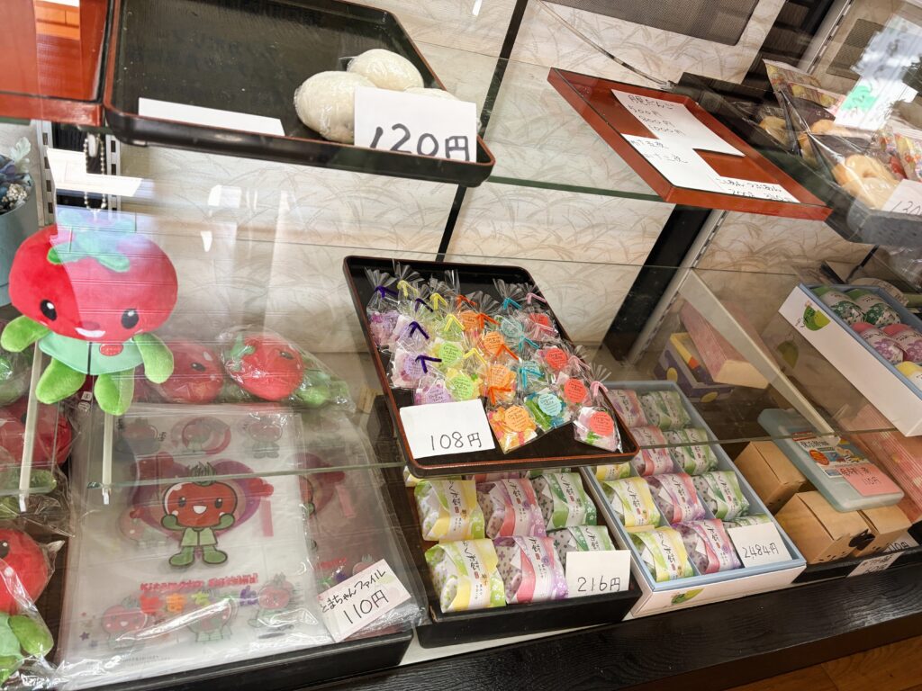 和菓子のショーケース②