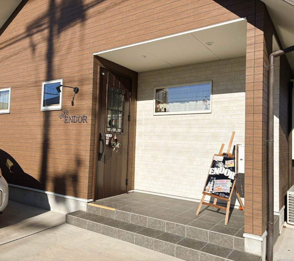 cafe ENDORの入り口