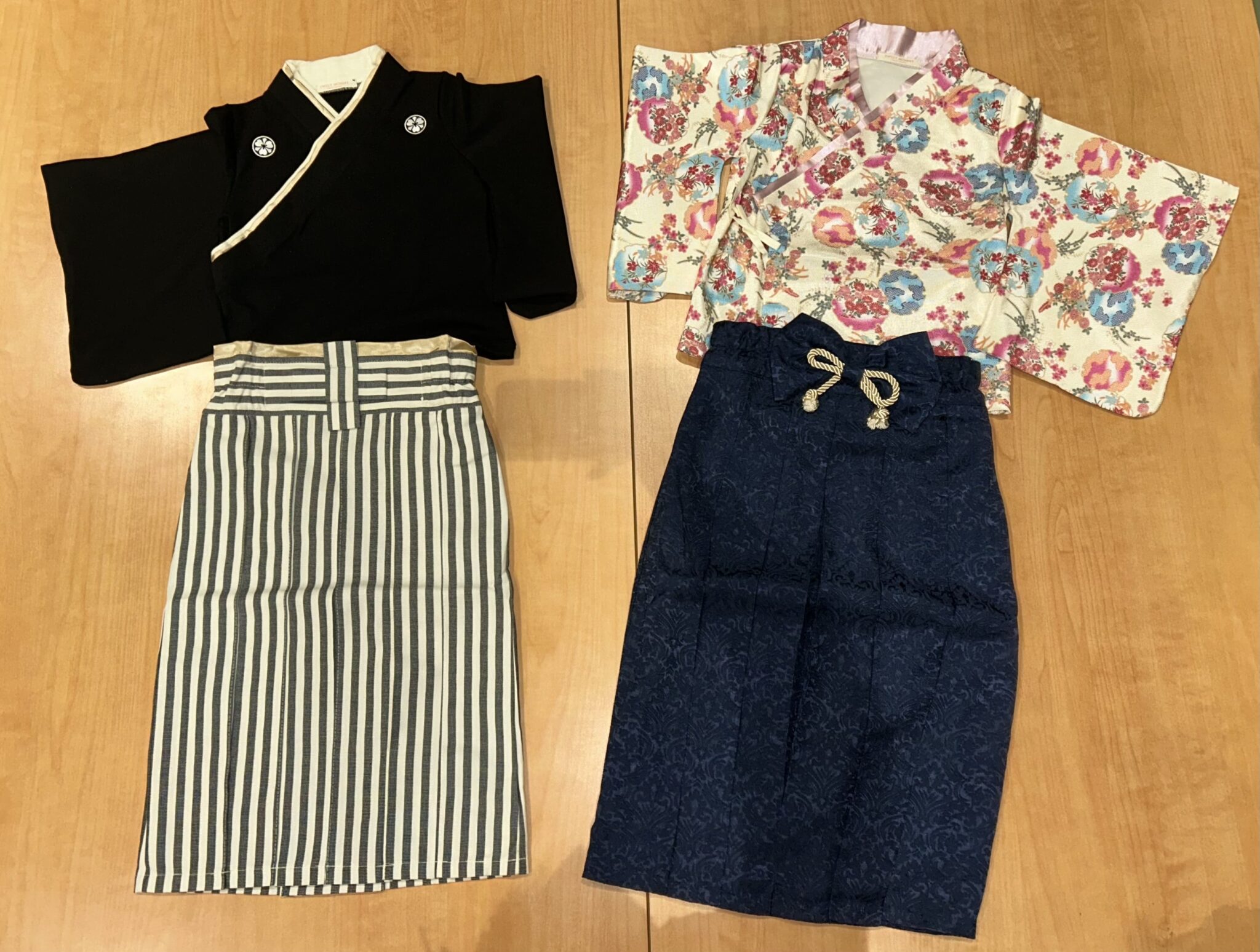 用意されている乗馬用の服