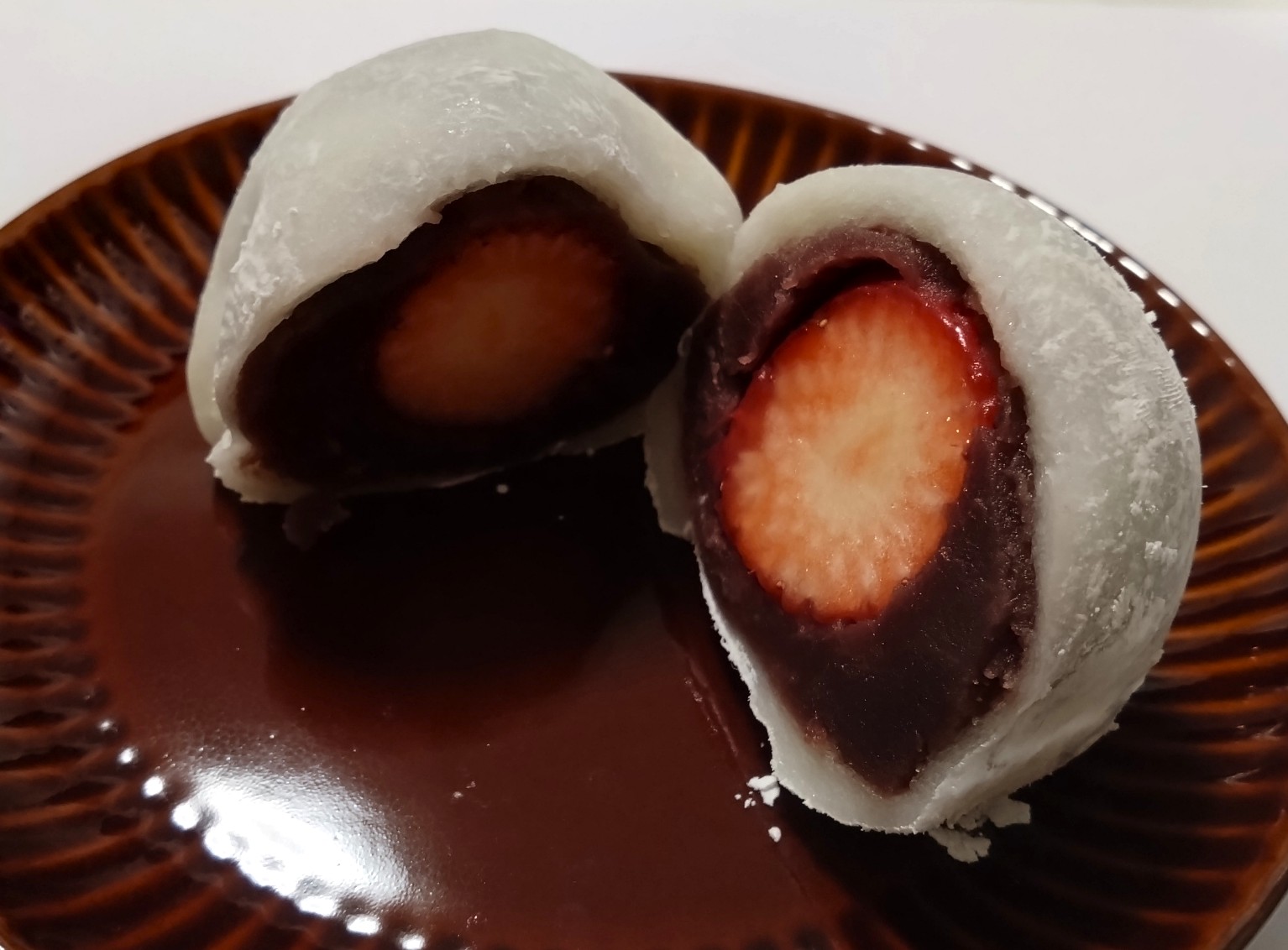 イチゴ大福の中身