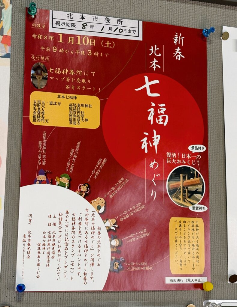 七福神めぐりのポスター