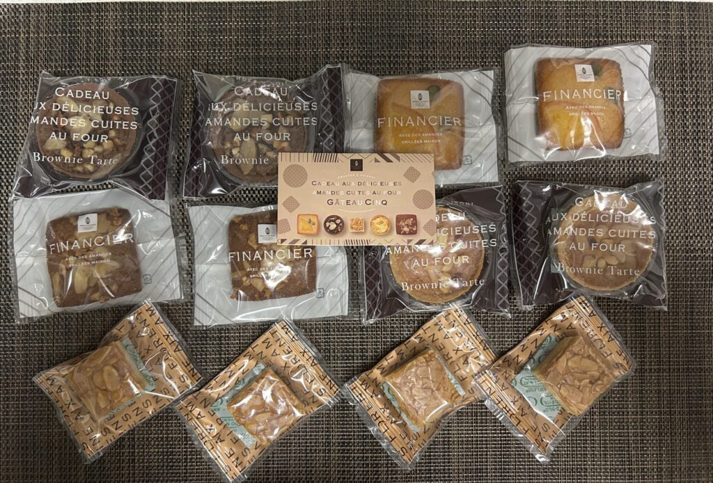 購入したお菓子の中身