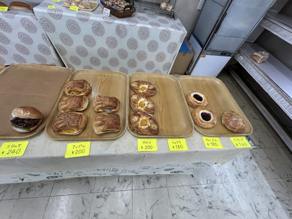 パンのラインナップ