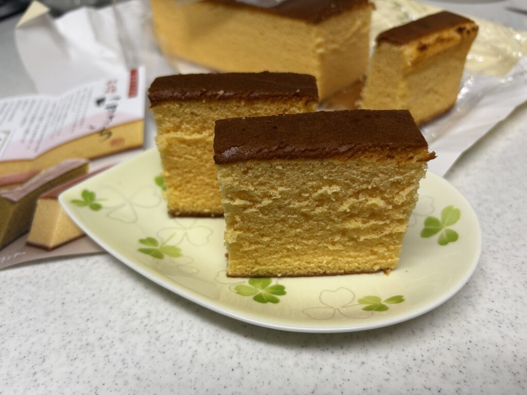 大人気のカステラ