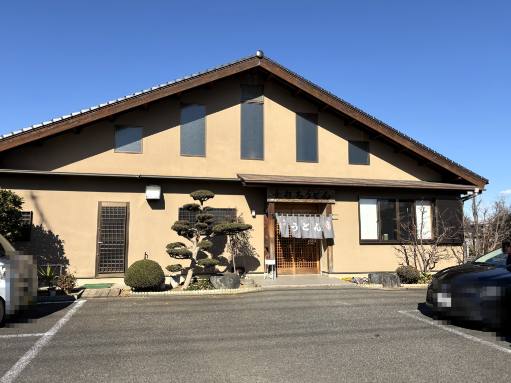 大木うどんの外観