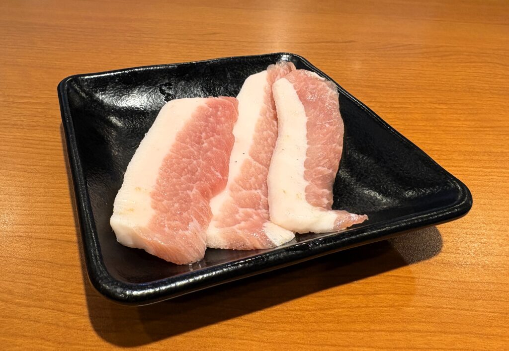 追加で頼んだトントロ