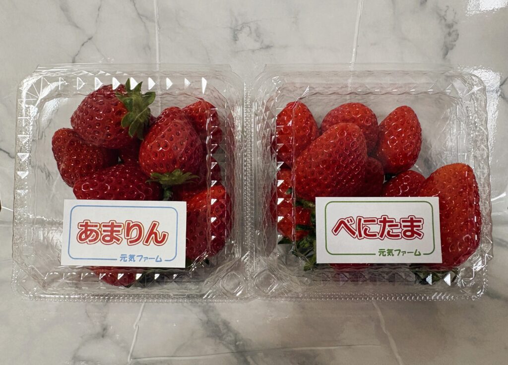 購入したイチゴ