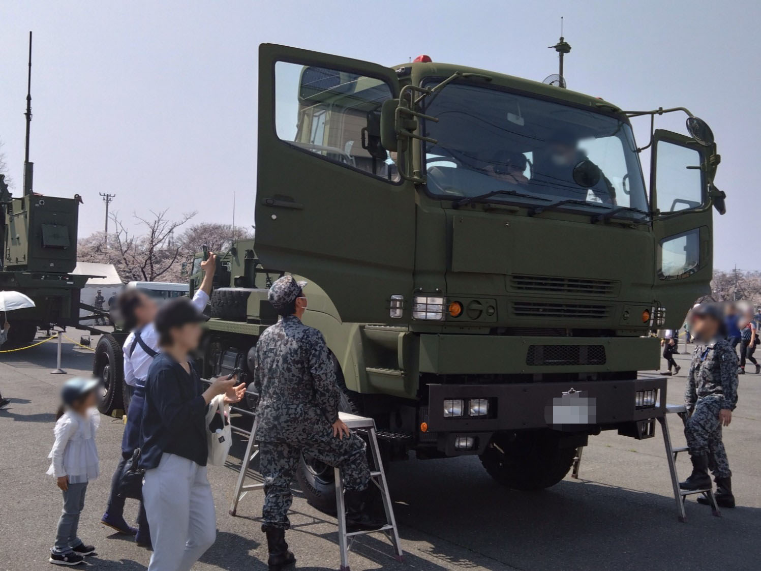 特殊車両の展示②