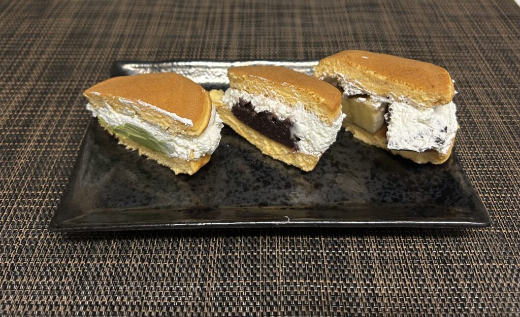 どら焼きの断面