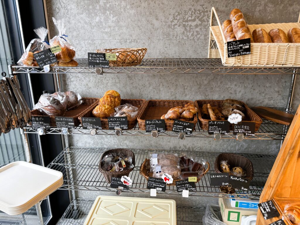 パンのラインナップ