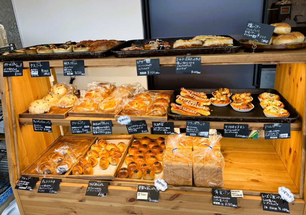 パンのラインナップ