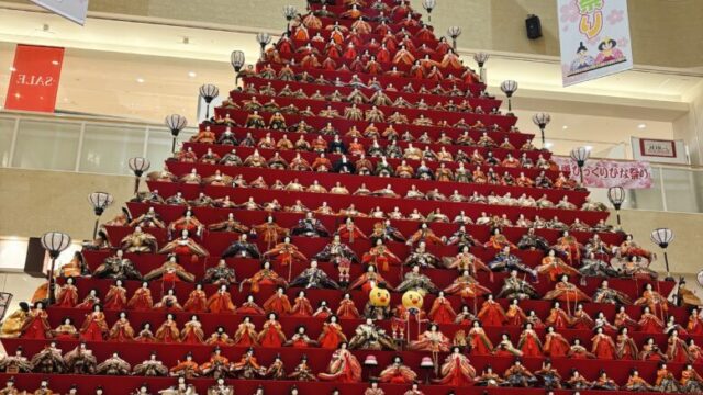 日本一のひな壇