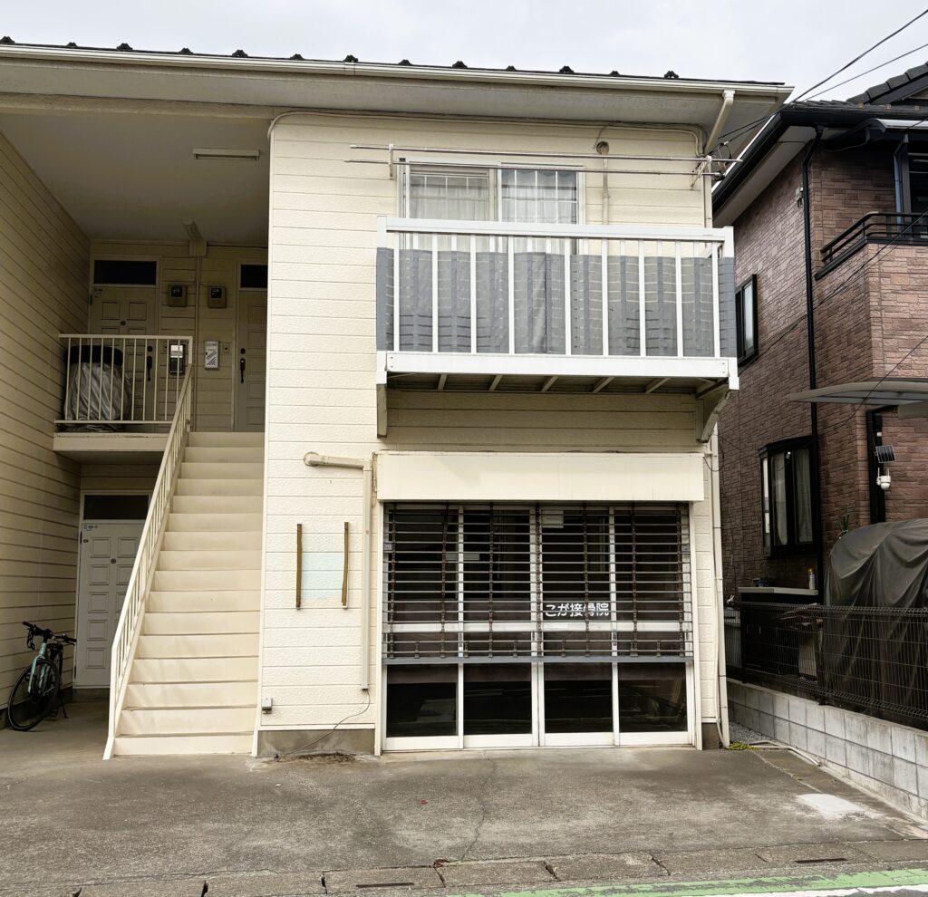 新たにオープンするお店の外観