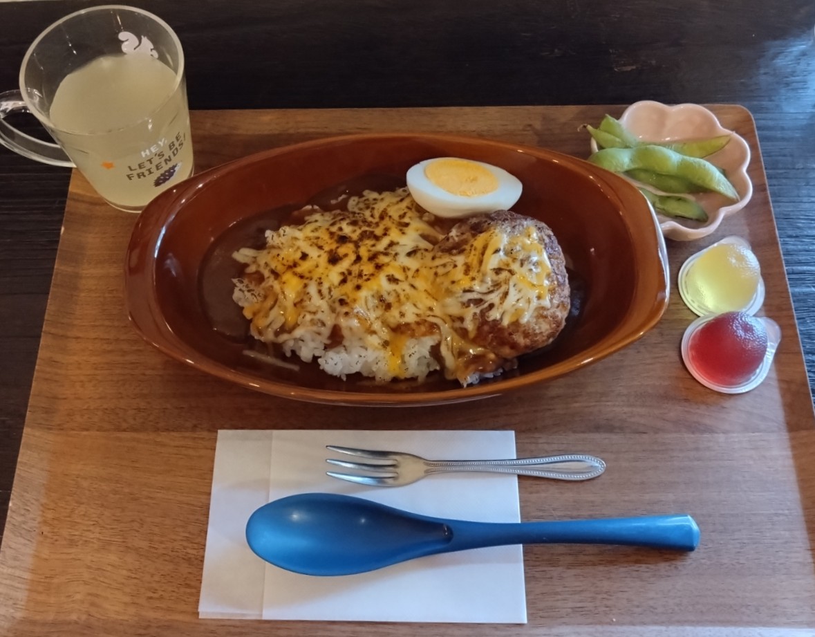 お子様炙りチーズカレー