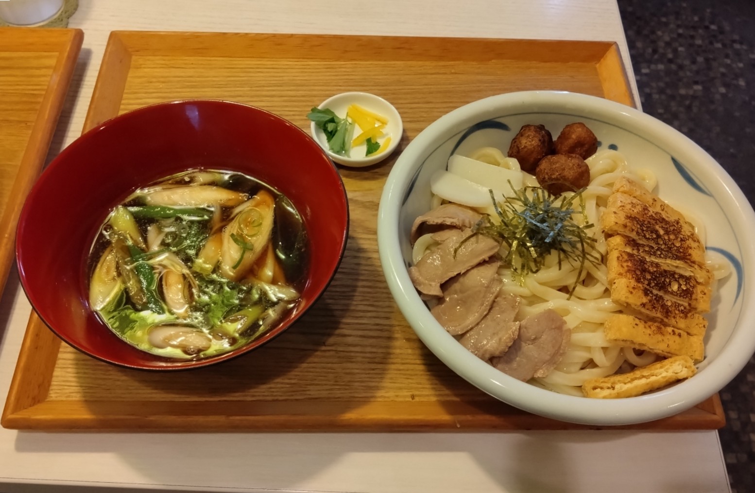 鴨南蛮うどん