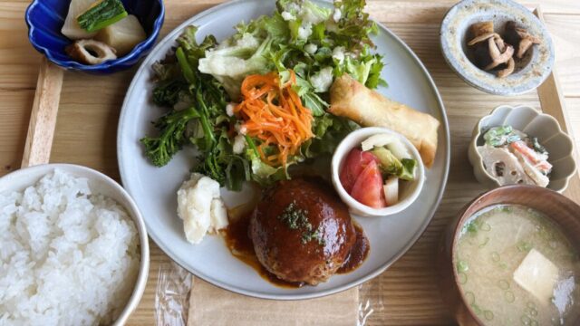 ハンバーグプレート