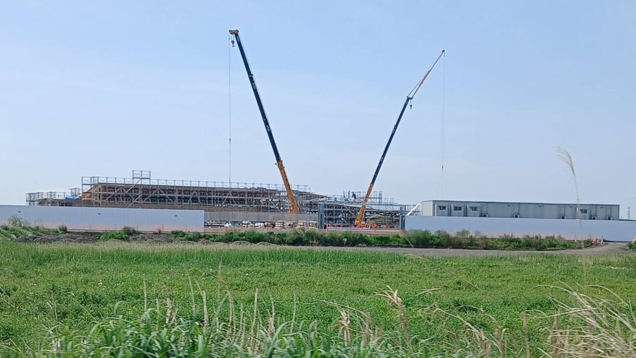 建設中の様子②