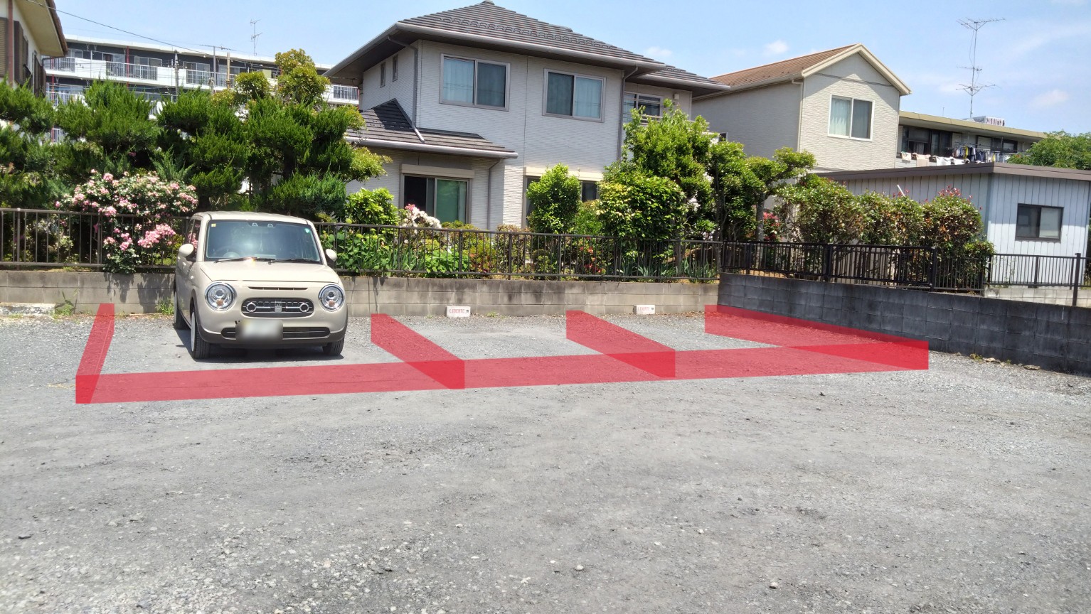 駐車場②