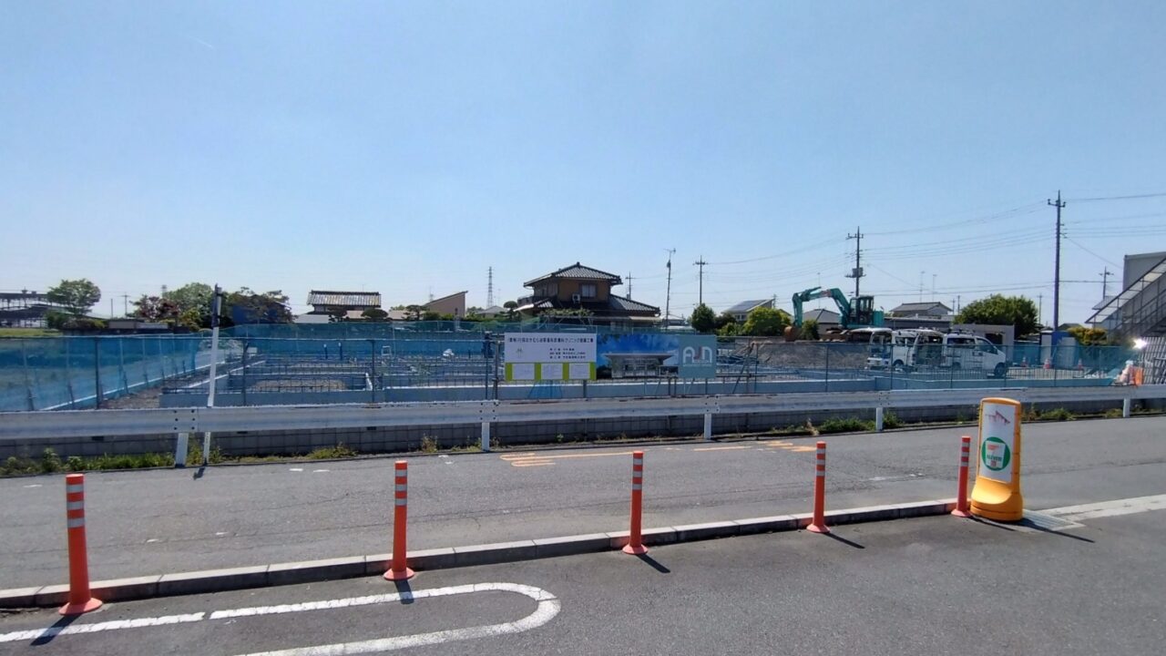 工事中の様子