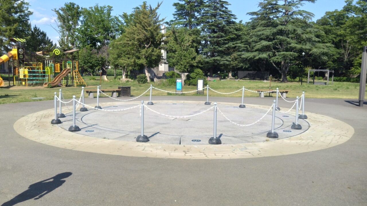 水城公園のじゃぶじゃぶ池②