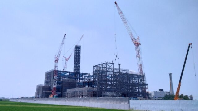 建設中の様子