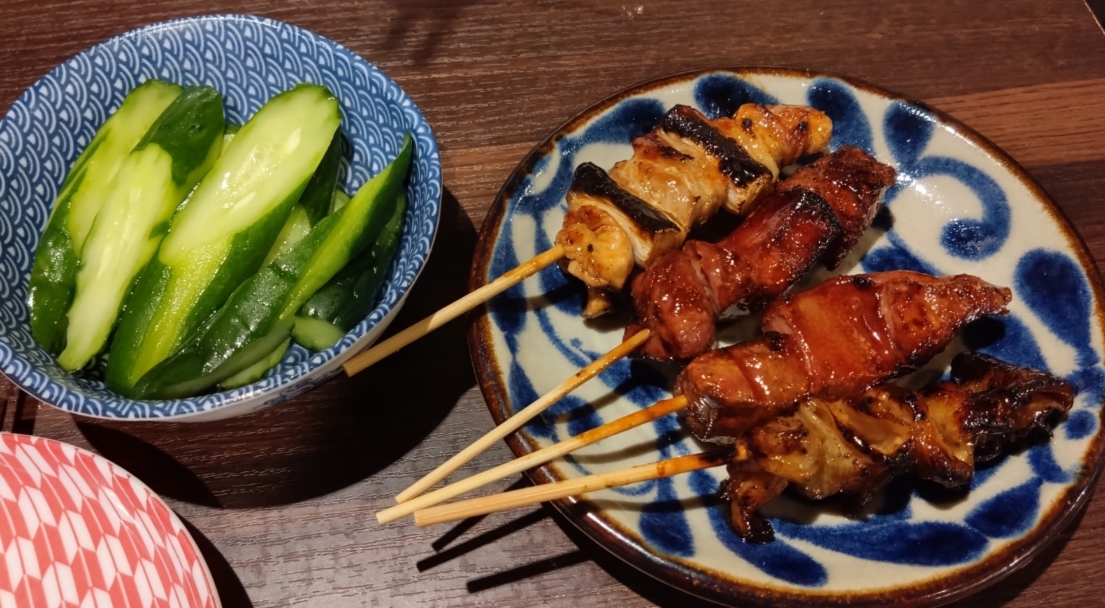焼き鳥ときゅうり