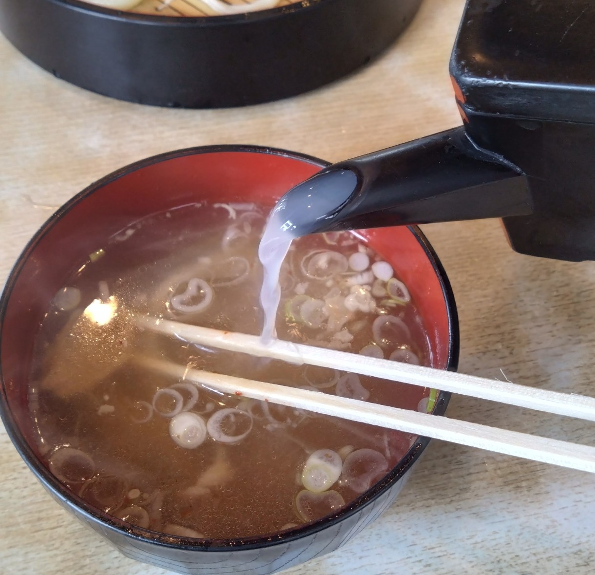 うどん湯