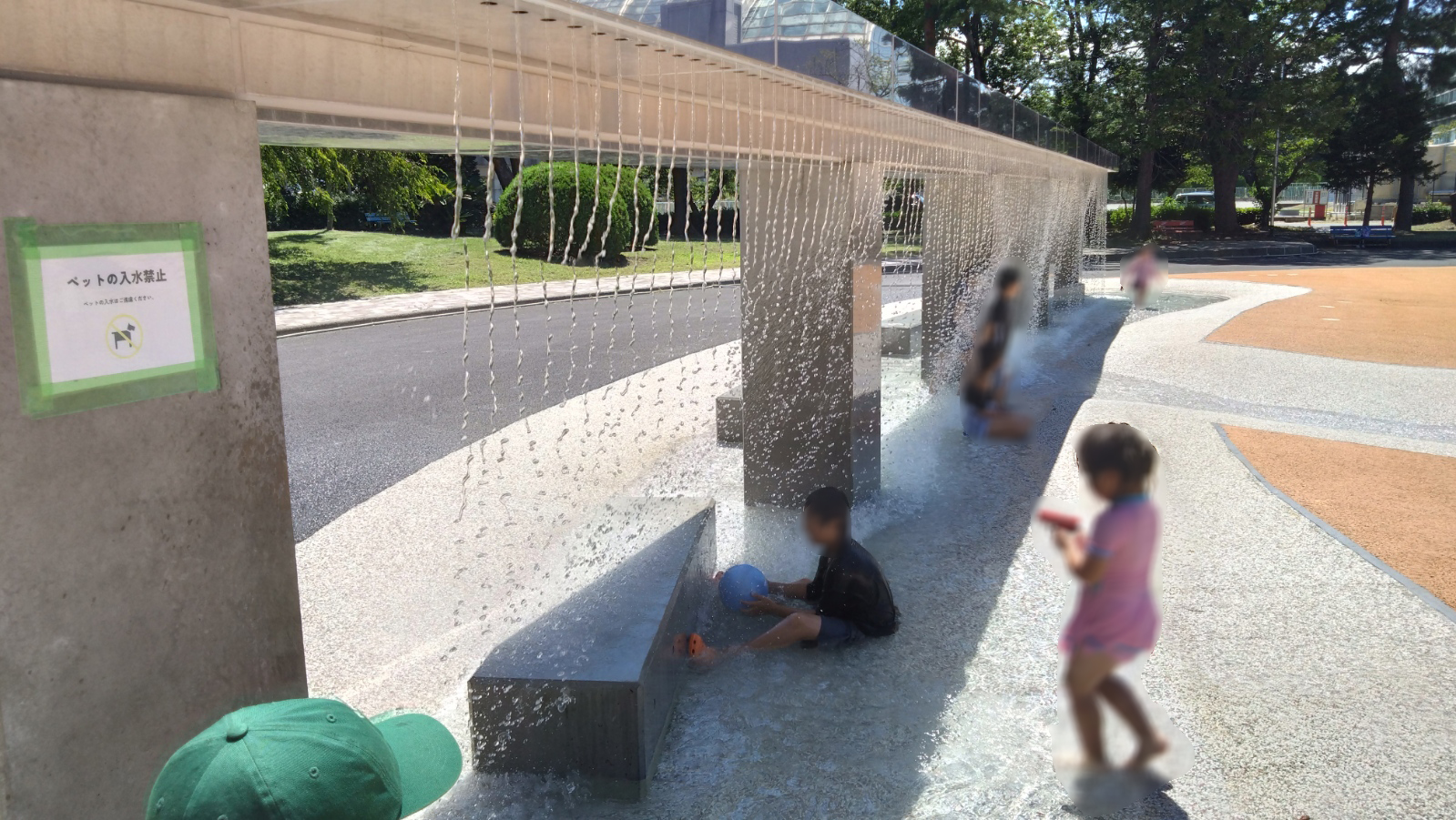 水遊びエリア④