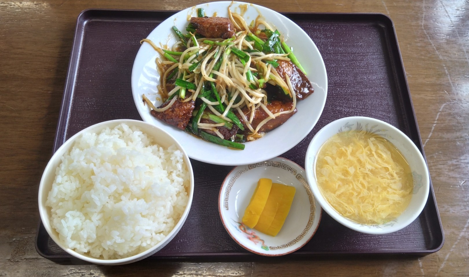 レバニラ炒め