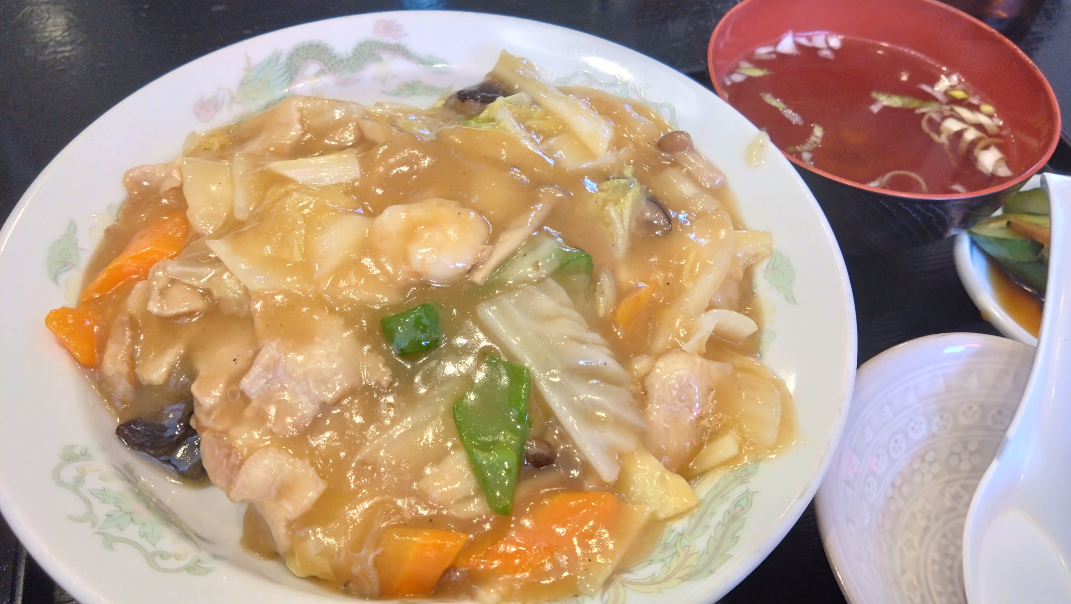 注文した中華丼②