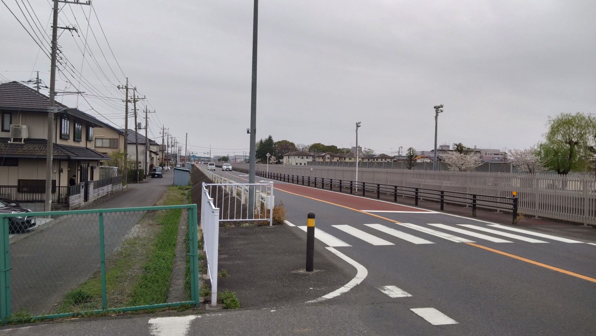 付近の道路